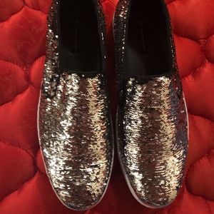 Size 12 INC Mens Sequin Shoes